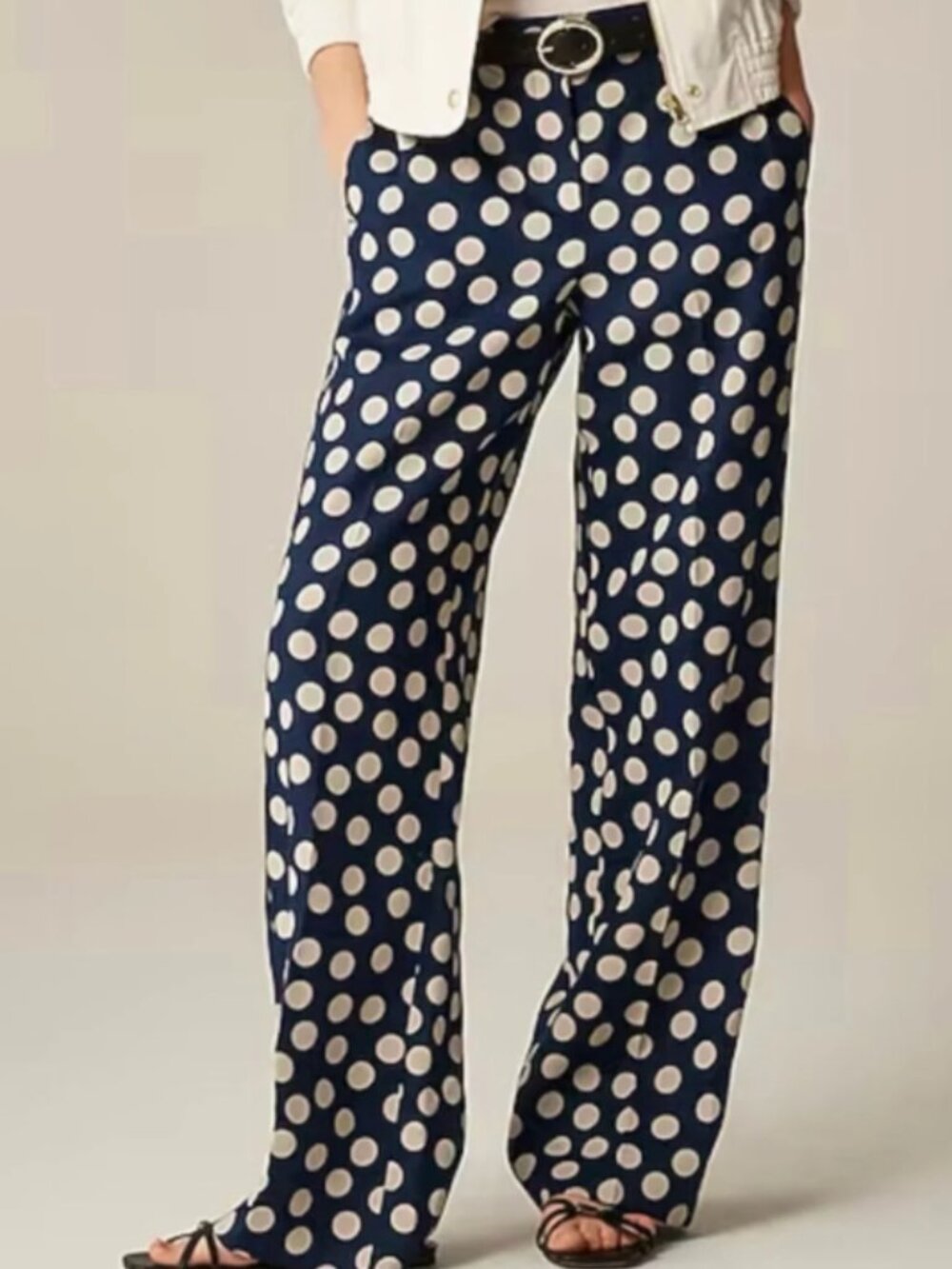 Jcrew 100% Linen Pants-Size Medium Petite